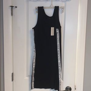 Cute! Little black sleeveless casual dress